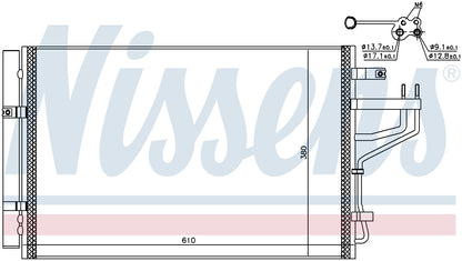 Nissens A/C Condenser 940774 image 3