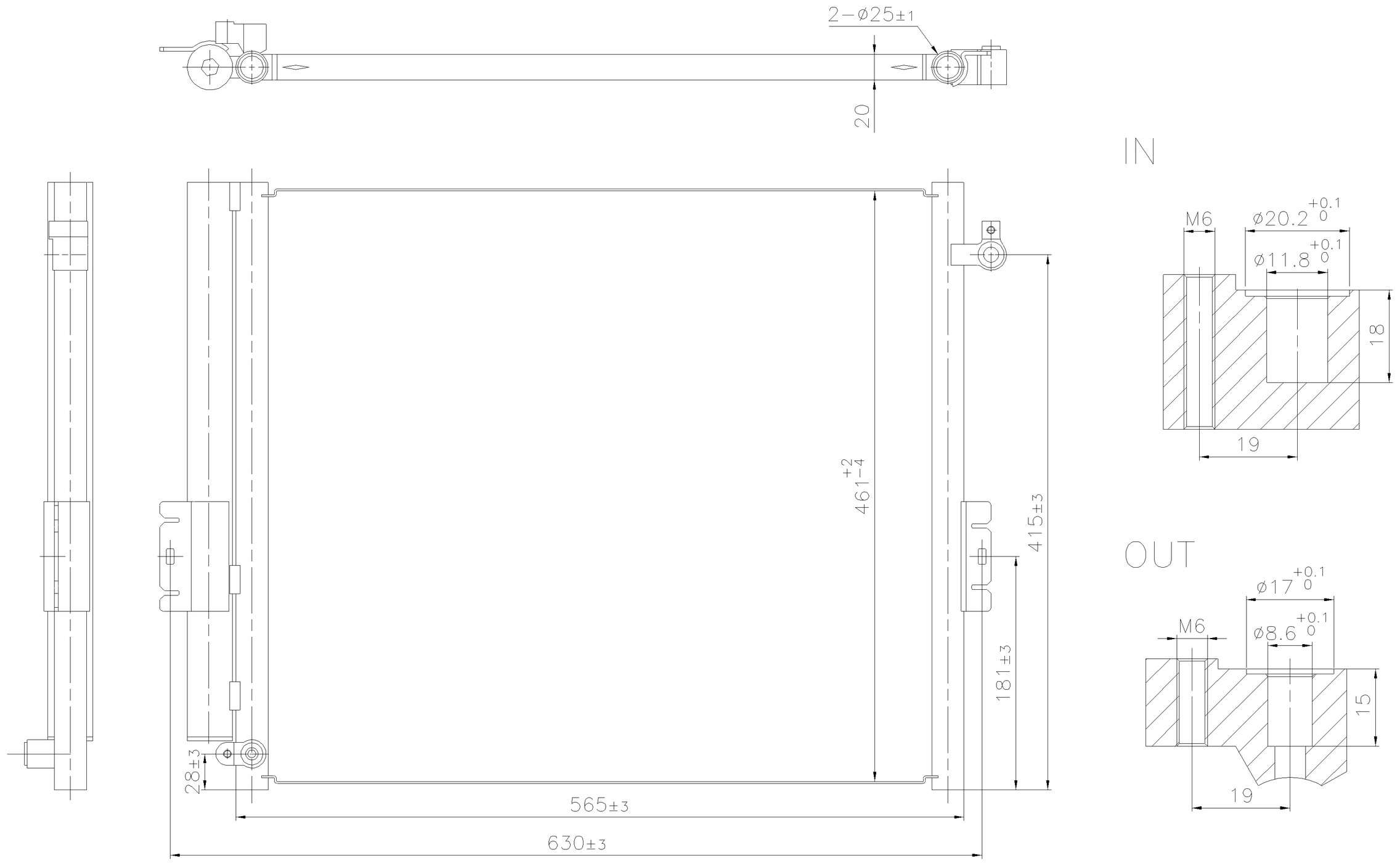 Nissens A/C Condenser 940847
