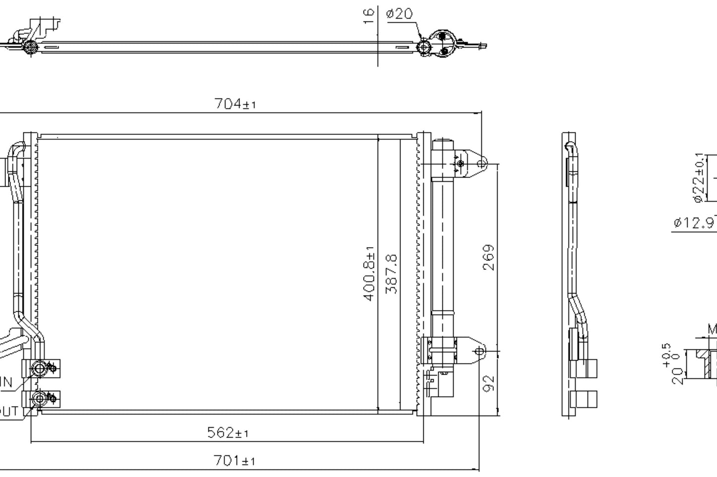 Nissens A/C Condenser 940907 image 2