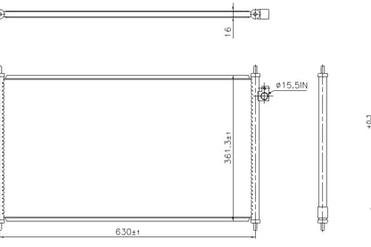 Nissens A/C Condenser 940917