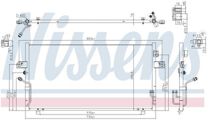 Nissens A/C Condenser 941229 image 3