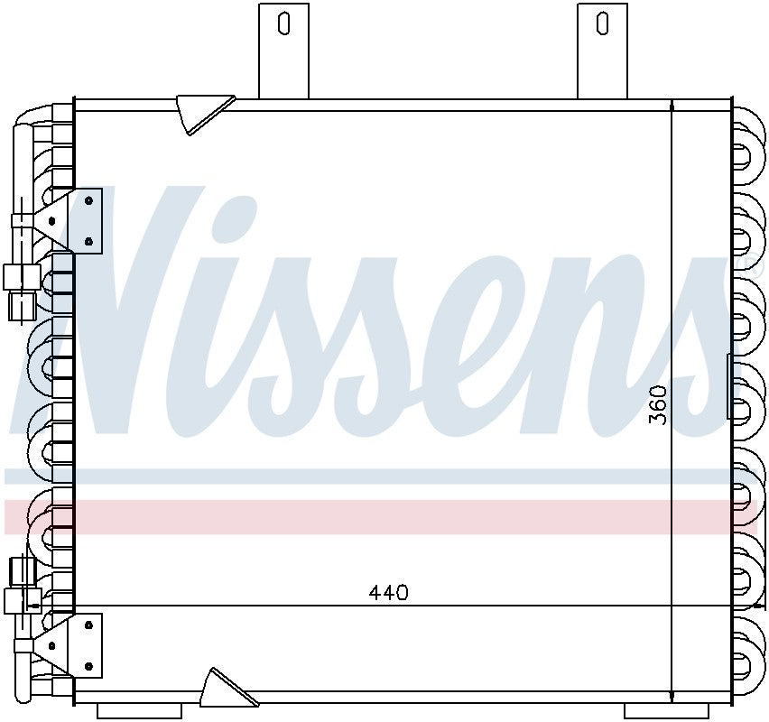 Nissens A/C Condenser 94172