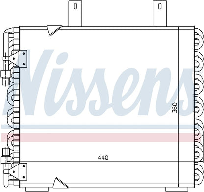Nissens A/C Condenser 94172