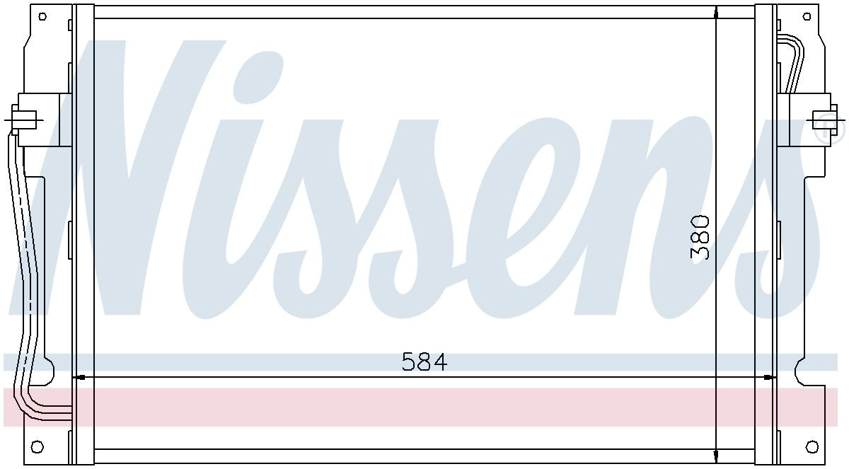 Nissens A/C Condenser