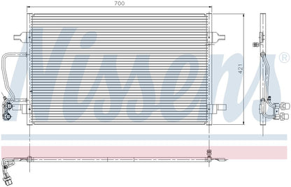 Nissens A/C Condenser