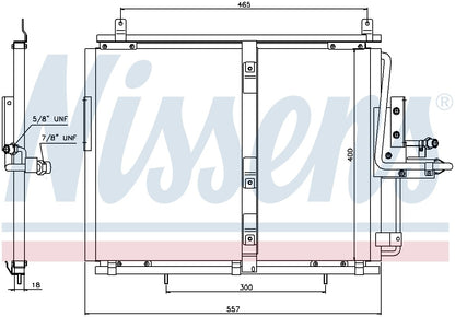 Nissens A/C Condenser 94377