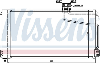 Nissens A/C Condenser