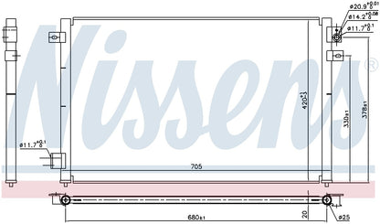Nissens A/C Condenser