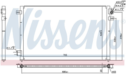 Nissens A/C Condenser