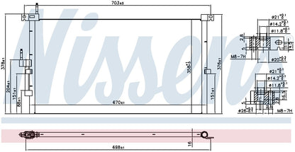 Nissens A/C Condenser