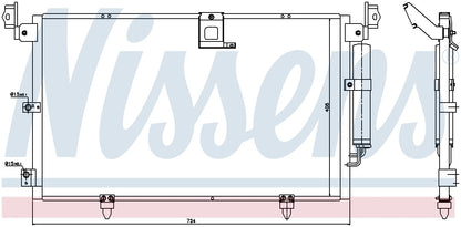 Nissens A/C Condenser 94789
