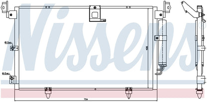 Nissens A/C Condenser 94789