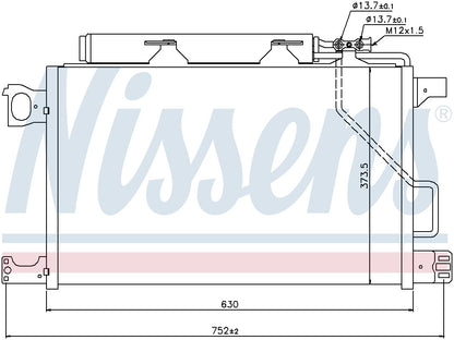 Nissens A/C Condenser