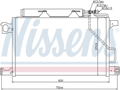Nissens A/C Condenser