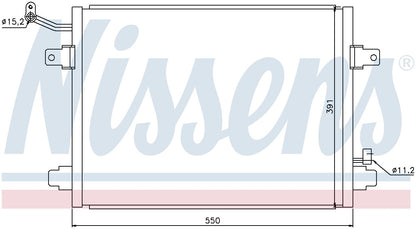 Nissens A/C Condenser