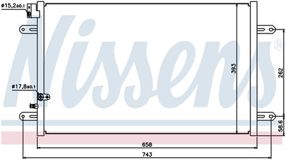 Nissens A/C Condenser