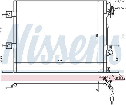 Nissens A/C Condenser