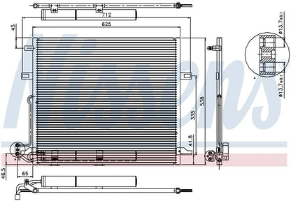 Nissens A/C Condenser