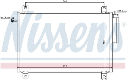 Nissens A/C Condenser 94913