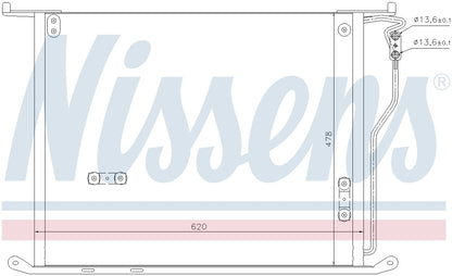 Nissens A/C Condenser