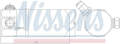 Nissens A/C Receiver Drier