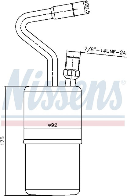 Nissens A/C Receiver Drier 95135