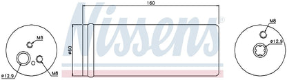 Nissens A/C Receiver Drier