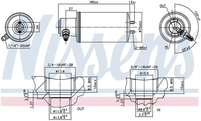Nissens A/C Receiver Drier
