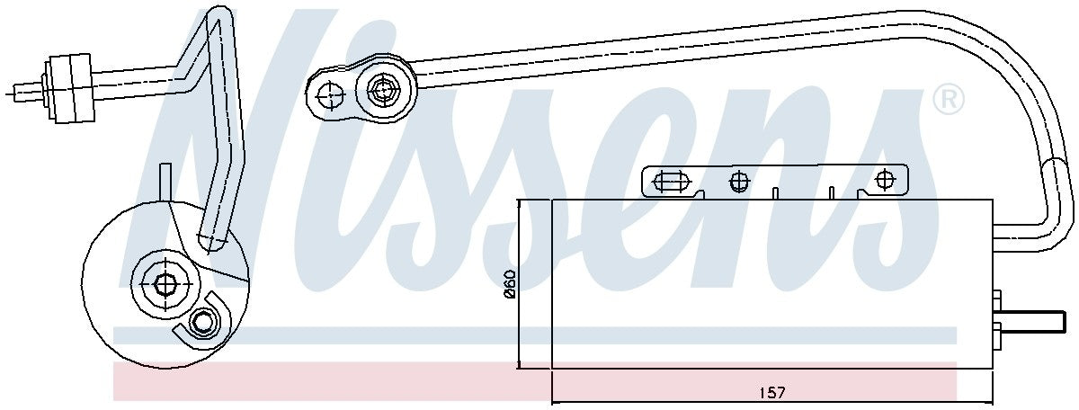 Nissens A/C Receiver Drier 95339