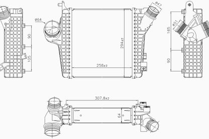 Nissens Intercooler 961305