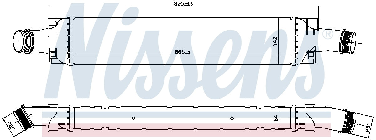 Nissens Intercooler 961466