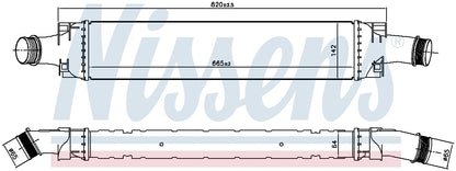 Nissens Intercooler 961466