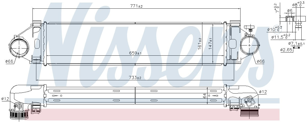 Nissens Intercooler 961501 image 3