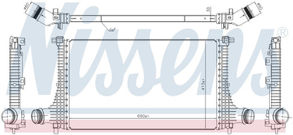 Nissens Intercooler 961502