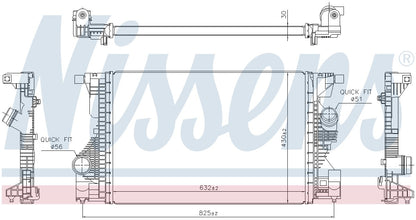 Nissens Intercooler 961559