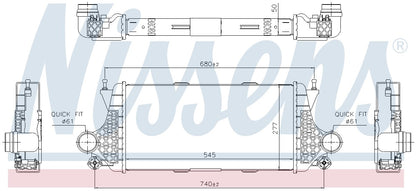 Nissens Intercooler 96332