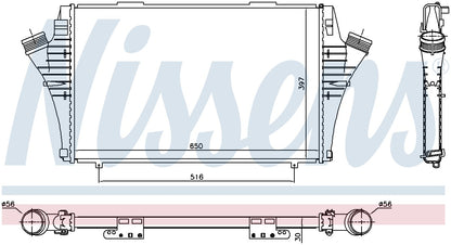 Nissens Turbocharger Intercooler 96376
