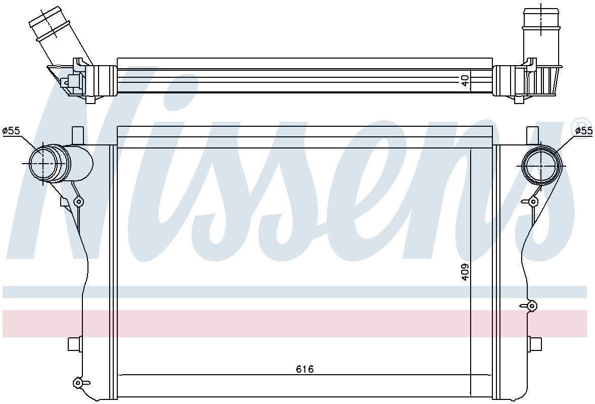 Nissens Intercooler 96420