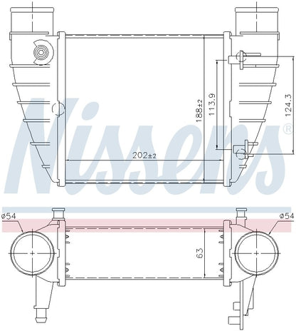Nissens Intercooler 96426