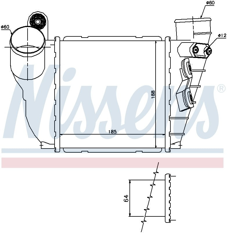 Nissens Intercooler