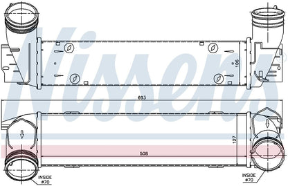 Nissens Turbocharger Intercooler 96595