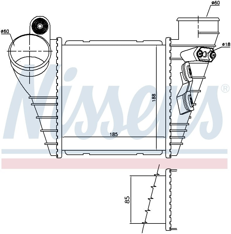 Nissens Intercooler