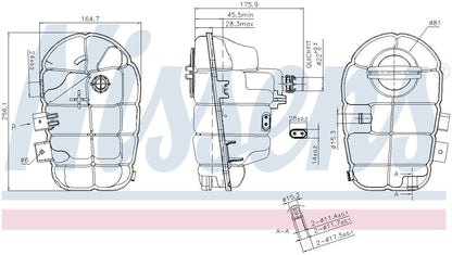Nissens Engine Coolant Reservoir 996145