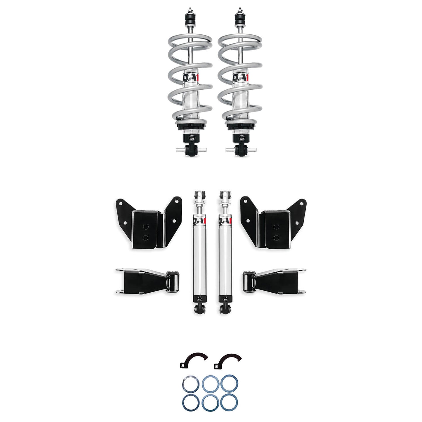 QA1 99-06 Chevy Silverado 1500 2WD Long Bed Lowering Kit - Single Adjustable LK01-GMT06