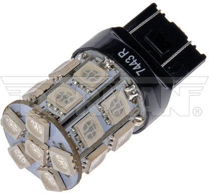 Dorman Tail Light Bulb Red 5050SMD 20LED with Safety Tested for 1995-2014 7443R-SMD
