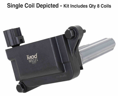 NGK Chrysler / Dodge / Ram / Jeep MOD Ignition Coils - Set of 8 49469