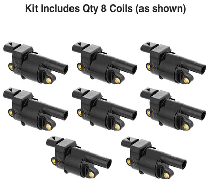 NGK Chevy Camaro / Silverado / Suburban / Pontiac G8 / GTO MOD Ignition Coils - Set of 8 49471