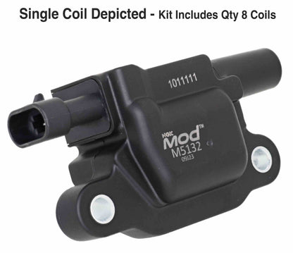 NGK Chevy Camaro / Silverado / Suburban / GMC Sierra / Pontiac G8 MOD Ignition Coils - Set of 8 49472