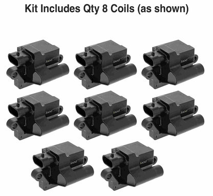 NGK Cadillac Escalade / Chevy Silverado / Suburban / Tahoe / Yukon MOD Ignition Coils - Set of 8 49473