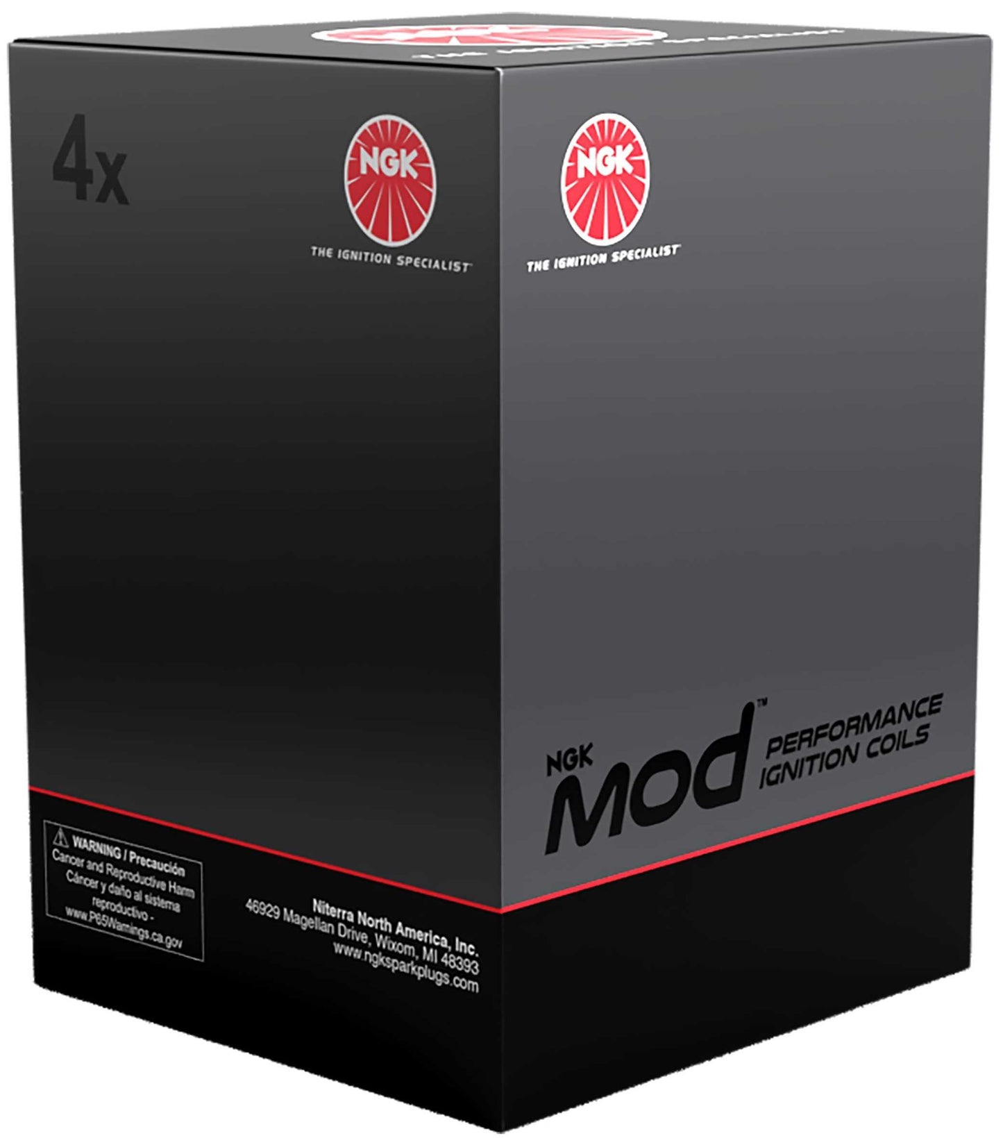 NGK Audi A4 / A8 / S6 / RS6 MOD Ignition Coils - Set of 4 49475